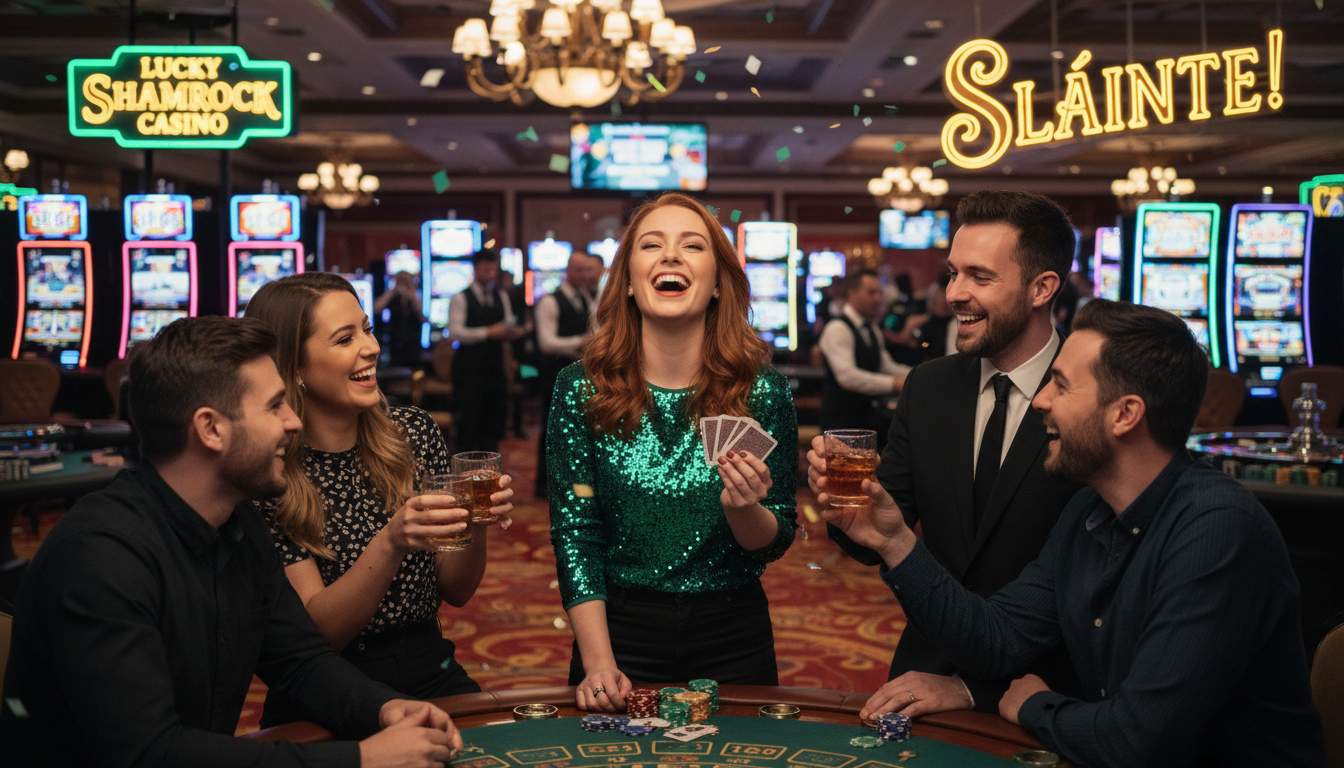 Casino games in action